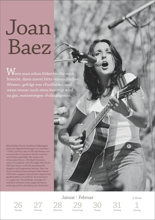 Produktbild Harenberg Ich bin Ich Wochen-Kulturkalender 2026 - Gedanken berühmter Frauen