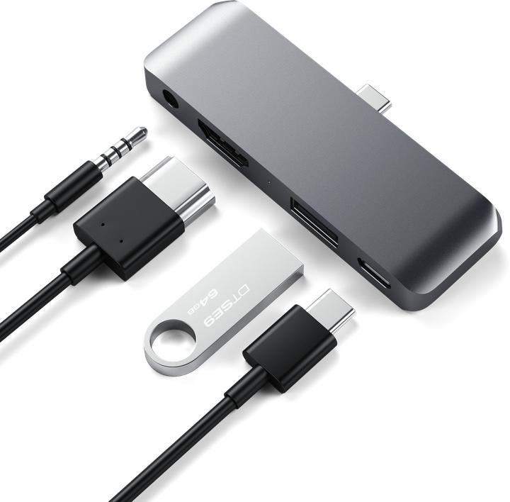 Produktbild Satechi USB-C Mobile Pro Hub (USB-C, 6 Ports)