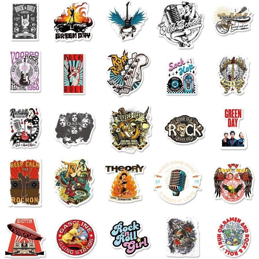 Thumbnail - JTI, Sticker, Aufkleber - Heavy Metal/Rock - 50 Stk