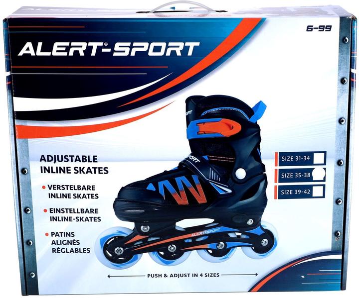 Actual product image Inline Skates Size 35-38 Orange (35, 36, 37, 38)