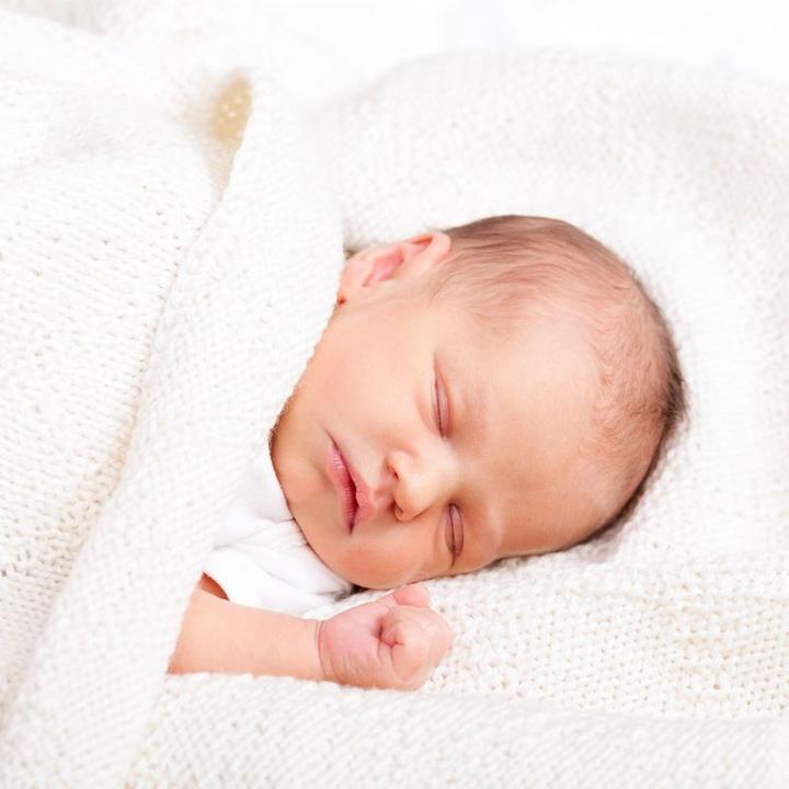 Produktbild Sonnenstrick Babydecke Kinder Kuscheldecke Merino Schurwolldecke Neugeborenen-Decke (100 x 80 cm)