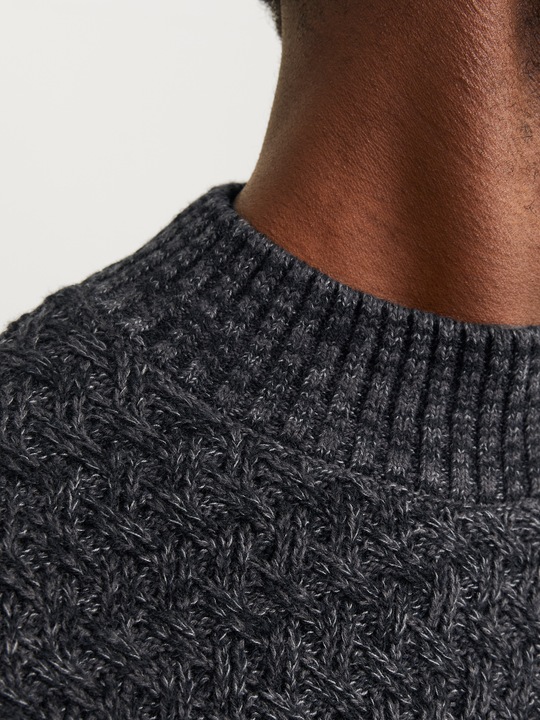 Produktbild Jack & Jones Einfarbig Strickpullover mit Rundhals Strickpullover mit Rundhals (XL)