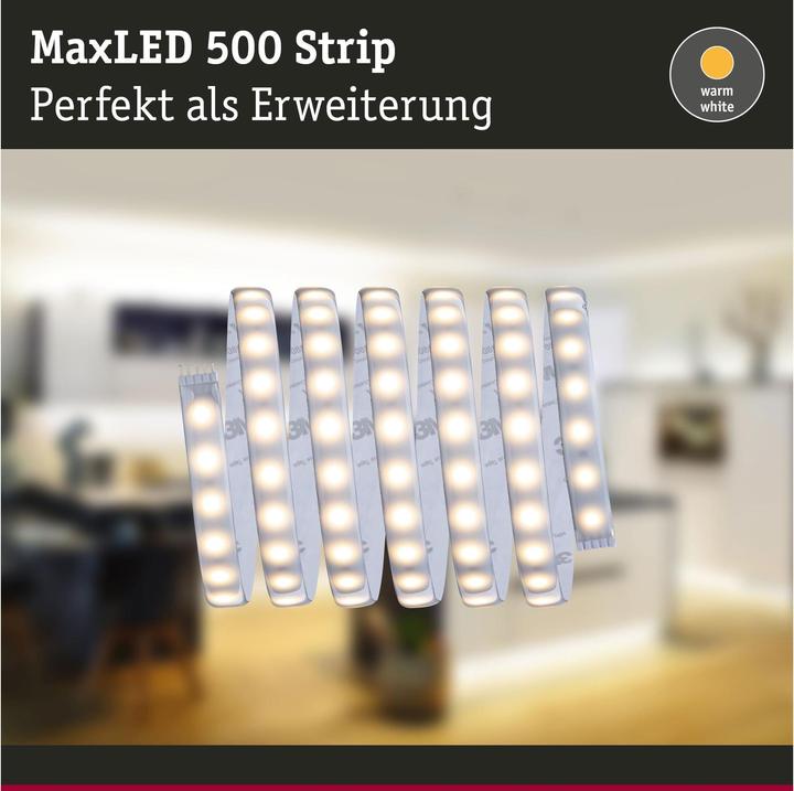 Actual product image Paulmann MaxLED 500 Stripe (Warm white, 250 cm, Indoor)