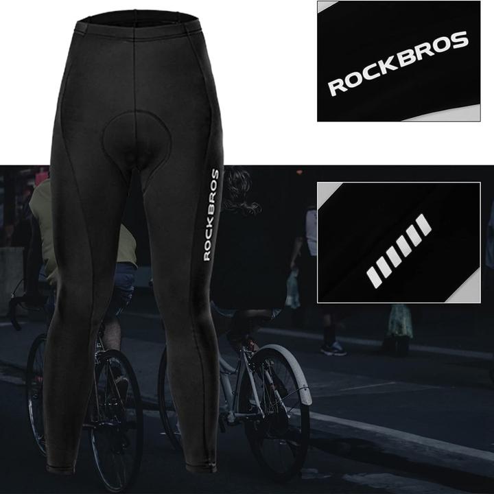 Image du produit Rockbros RK20043XL pantalon de cyclisme respirant avec insert XXXL - noir (3XL)