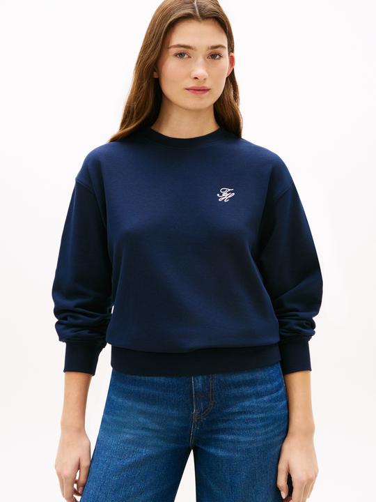 Produktbild Tommy Hilfiger Th Script Reg Ww0ww48724 Pullover Sweatshirt (XS)