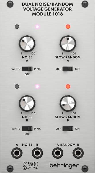Image du produit Behringer 1016 DUAL NOISE/RANDOM VOLTAGE Moduł syntezatora modularnego serii 2500