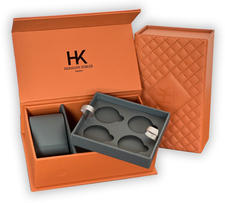 Produktbild Hermann Kobler Uhrenbox mit Lederlook