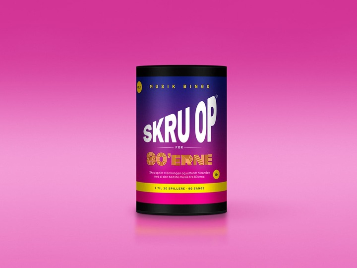 Actual product image SMSCS Games Aps Skru op - Skru op for 80'erne (Skru op for 80'erne, vol. 1)