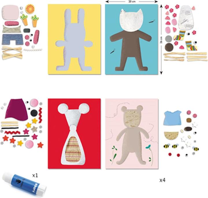 Image du produit Djeco Collages pour les petits