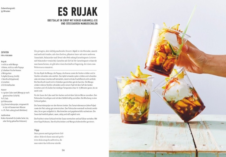 Produktbild Kochbuch: Indonesia - 135 indonesische Rezepte, die deine Küche rocken. Eine Reise in die (Deutsch, Vanja van der Leeden, Verlagsservice Dietmar Schmitz Gmbh, Remko Kraaijeveld, 2020)