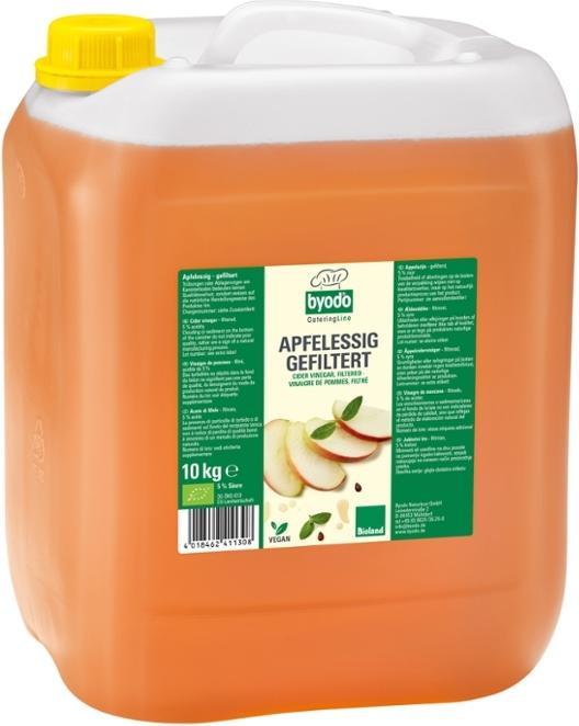 Byodo V! Apfelessig klar 5 Säure - Kanister