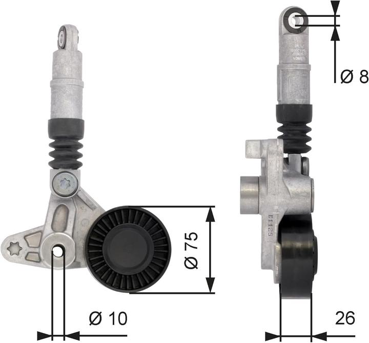 Image du produit Gates Micro-V Kit K016PK2460