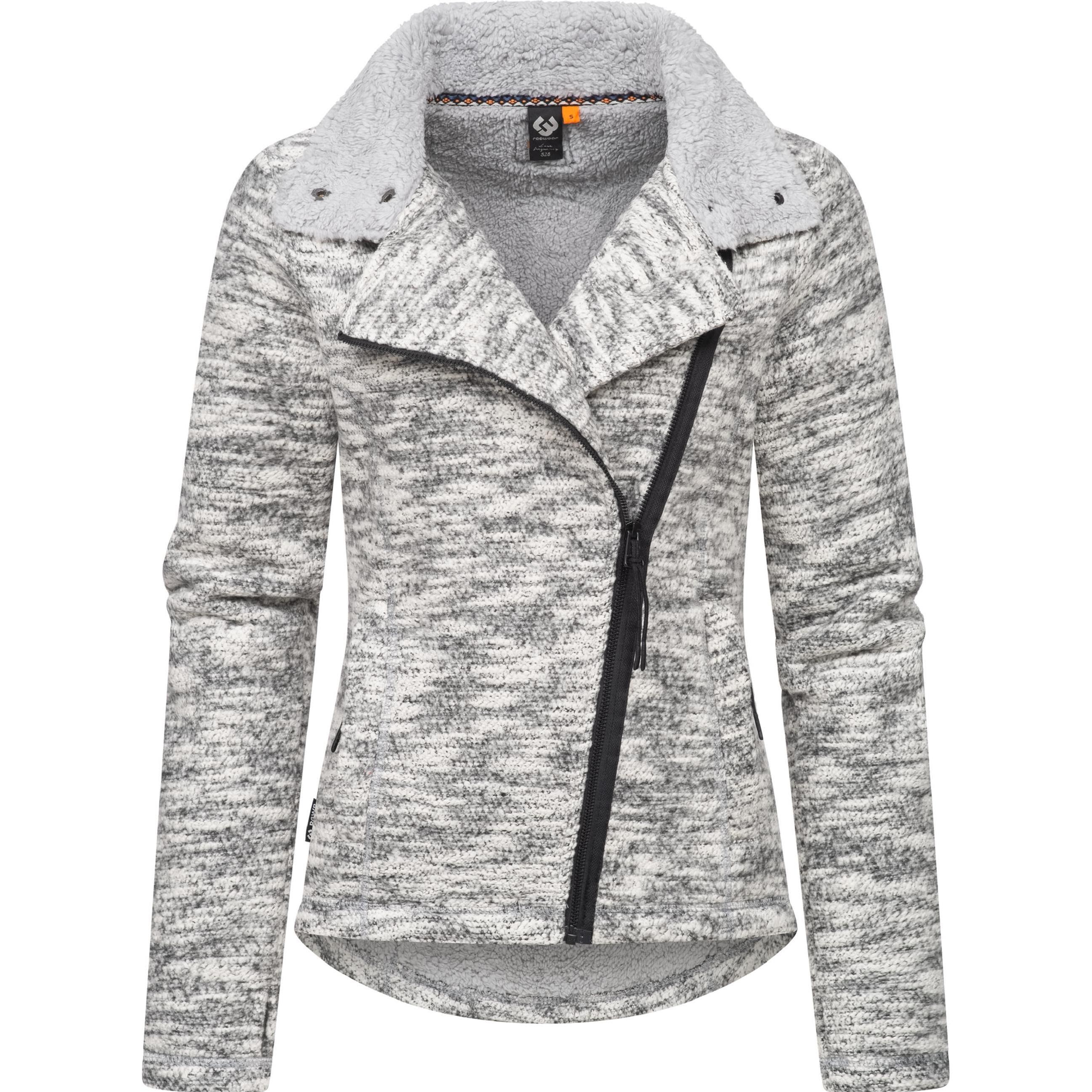 Ragwear, Damen, Jacke, Saskie Melange (S), Grau, S