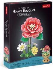 Produktbild Cubicfun 3D-Puzzle Blumenstrauss - Kamelien (109 Teile)