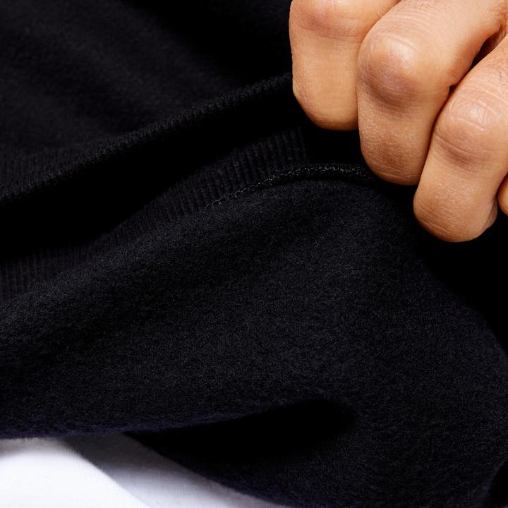 Produktbild Domyos Sweatshirt Herren warm Baumwollgewebe - schwarz (XL)