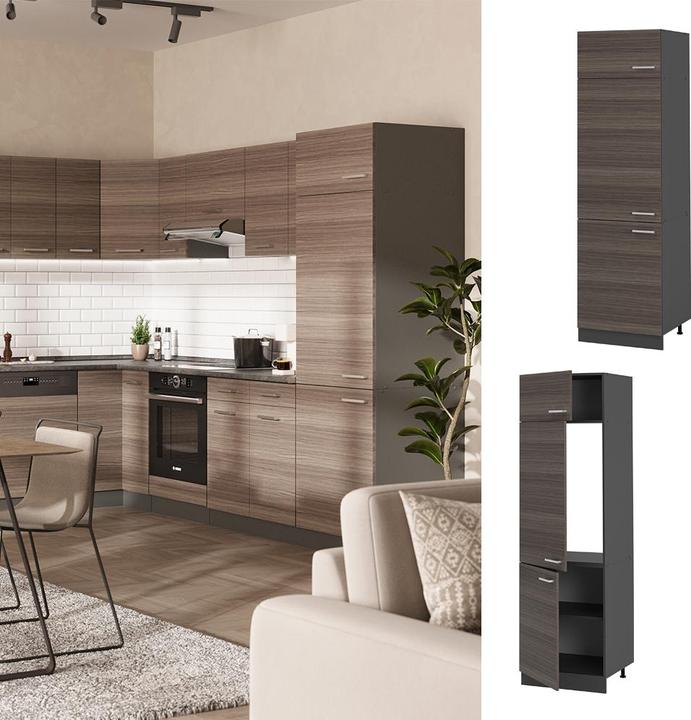 Produktbild Vicco Kühlumbauschrank R-Line (60 x 57.20 x 206.80 cm)