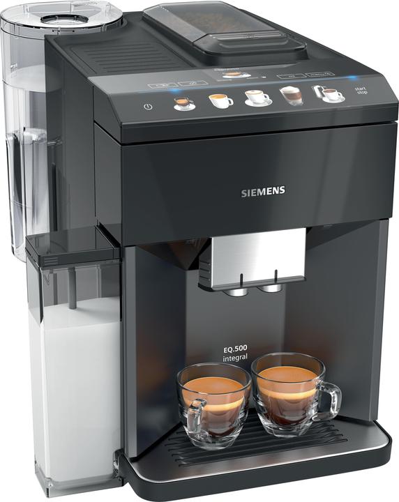 Actual product image Siemens Superautomatic espresso machine with milk container