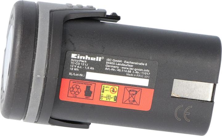 Immagine prodotto XCell Einhell 12V TC-CD 12 Li Accu-Pack 45.113.65 Ersatz-Akku 1,3Ah 4511365 oder 451146801805 (12 V)