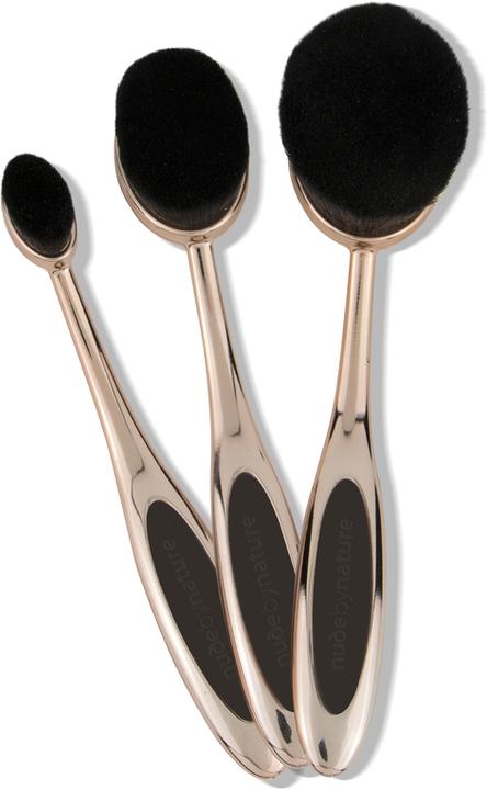 Nude by Nature Kits Blending Oval Brush Set (Set)