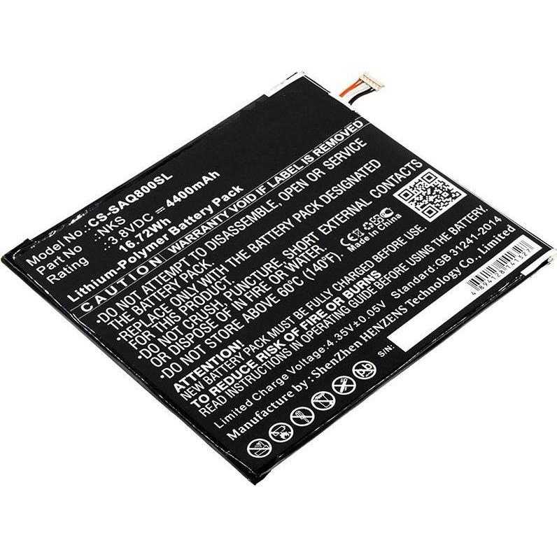 Thumbnail - CoreParts Battery for Sprint Tablet (4400 mAh), Notebook Akku, Schwarz
