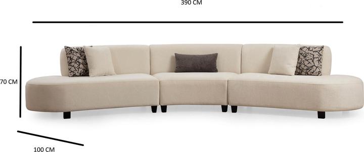 Image du produit Atelier del Sofa Melany (Canapé d'angle)