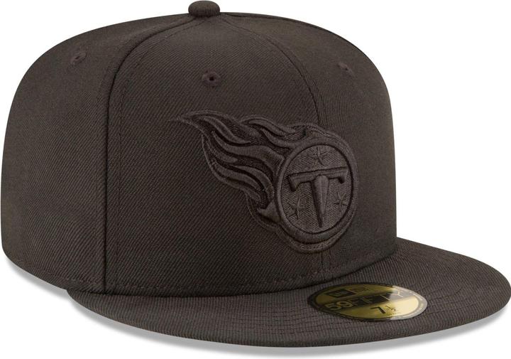 Actual product image New Era 59Fifty Cap - NFL BLACK Tennessee Titans (7 5/8)