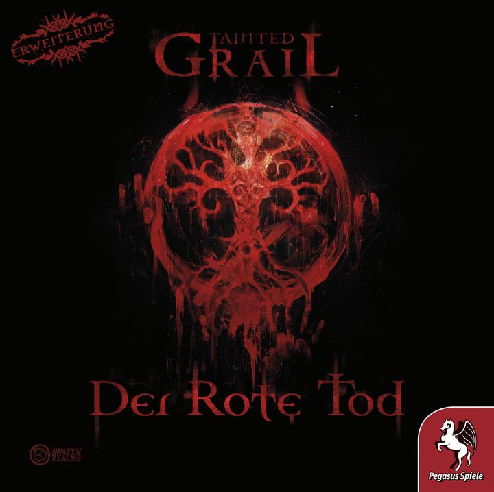 Produktbild Pegasus 56302G - Tainted Grail: Der rote Tod (DE-Erweiterung) (Deutsch, 1 - 4 Spieler)