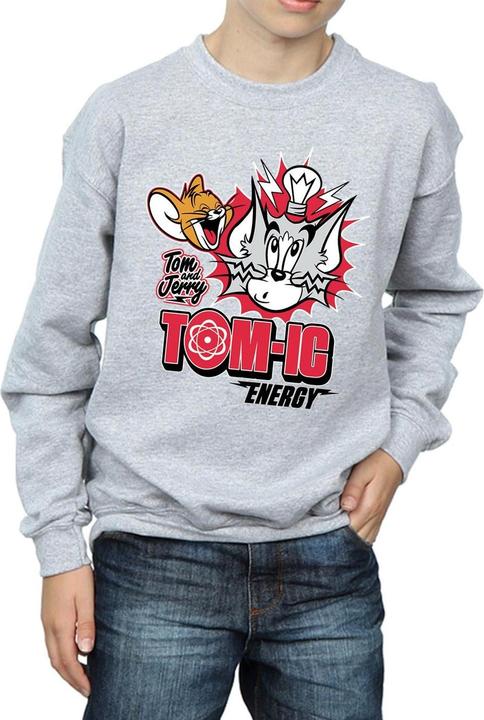 Actual product image Tom & Jerry Boys Tomic Energy Sweatshirt (152, 158)