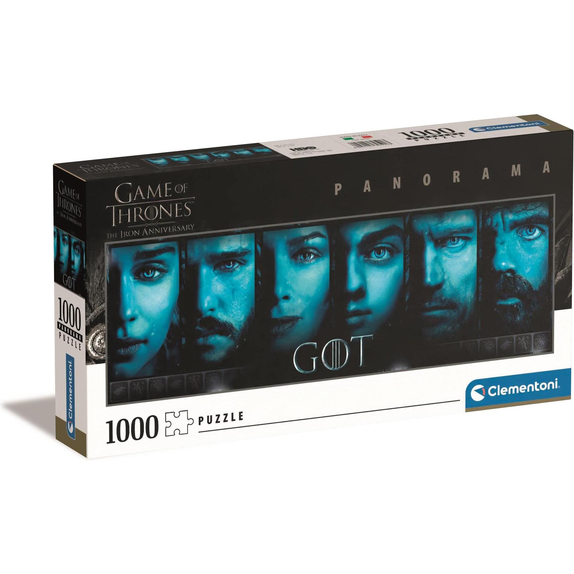 Clementoni Game of Thrones: Faces (1000 Teile) (1000 Teile)