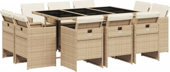 Produktbild vidaXL Garten Essgruppe (165 x 106 x 73 cm)