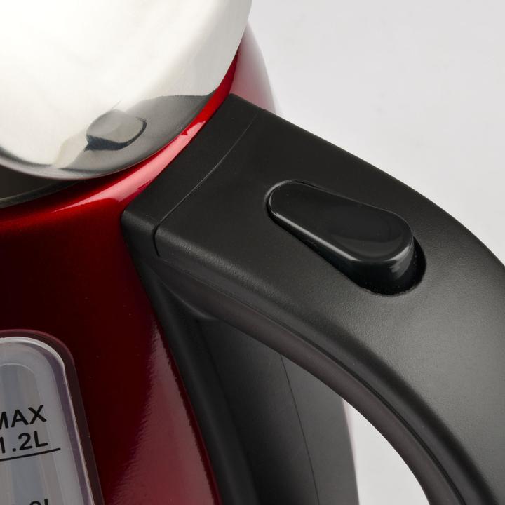 Actual product image Girmi BL3202 Electric kettle 1.2 L 1630 W Black, Red (1.20 l)