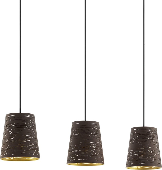 Image du produit EGLO Suspension SEGEZIA 3x E27 Moka (E27)