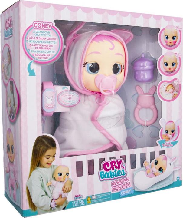 IMC Toys Cry Babies NewBorn Coney