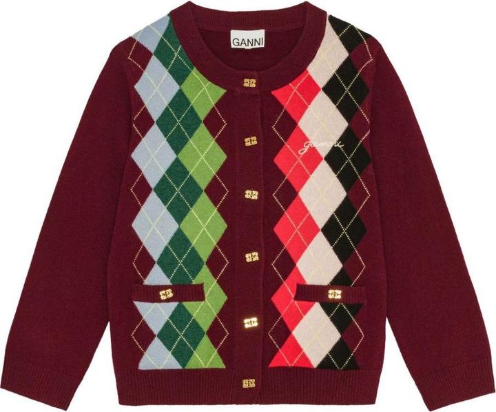 Produktbild GANNI Maglie Bordeaux (S)