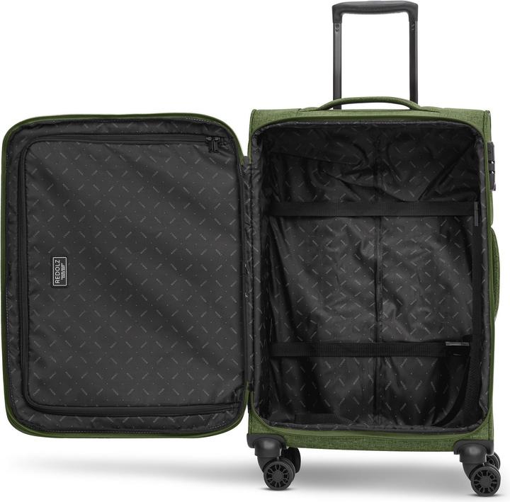 Actual product image Redolz Essentials 12 MEDIUM 4-wheel trolley 67 cm with expansion pleat (61 l)