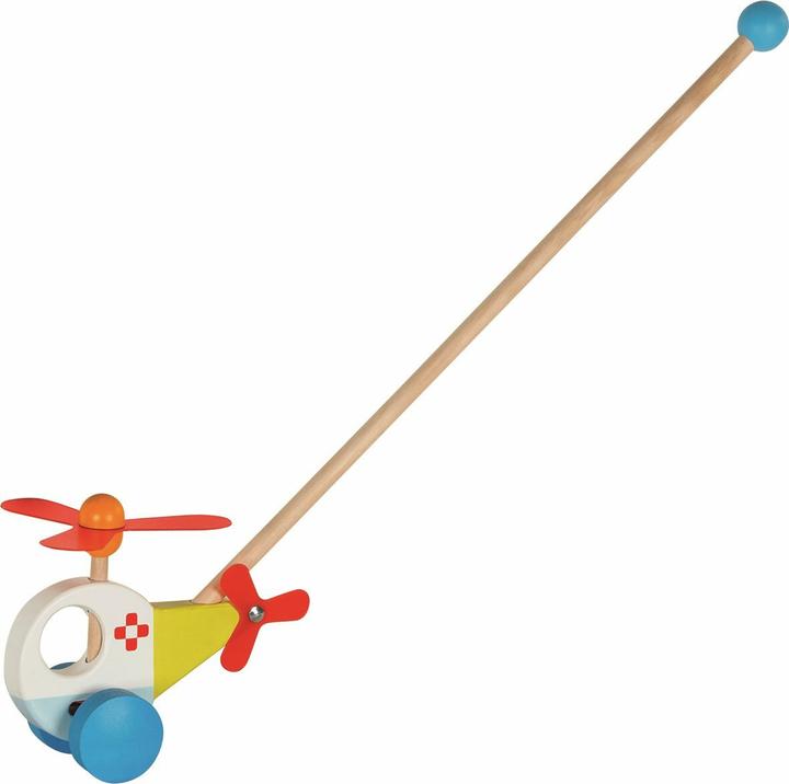Goki Schiebefahrzeug Helikopter