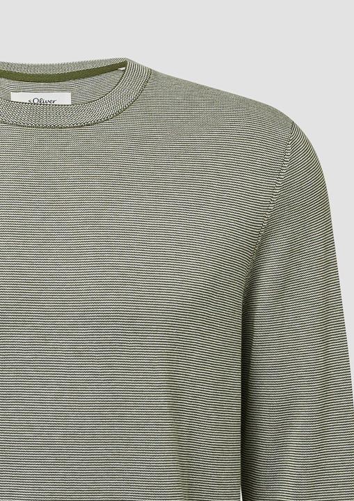 Produktbild s.Oliver Strickpullover Strick-Pullover mit Crew Neck (M)