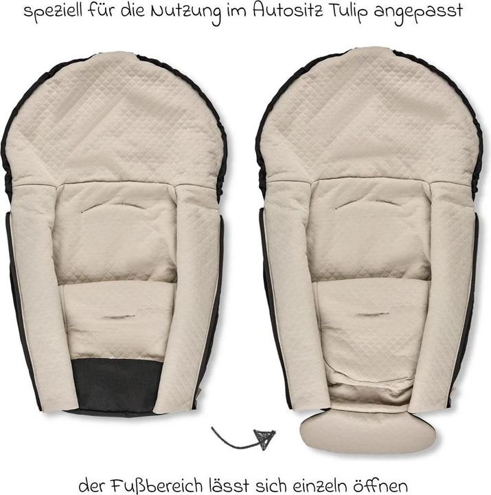 Produktbild ABC Design Babyschale Tulip (Autositz Gruppe 0+ / i-Size) (Babyschale, ECE R129/i-Size Norm)
