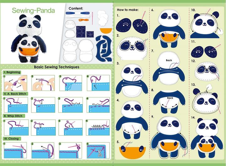 Immagine prodotto Avenir Kit da cucito panda
