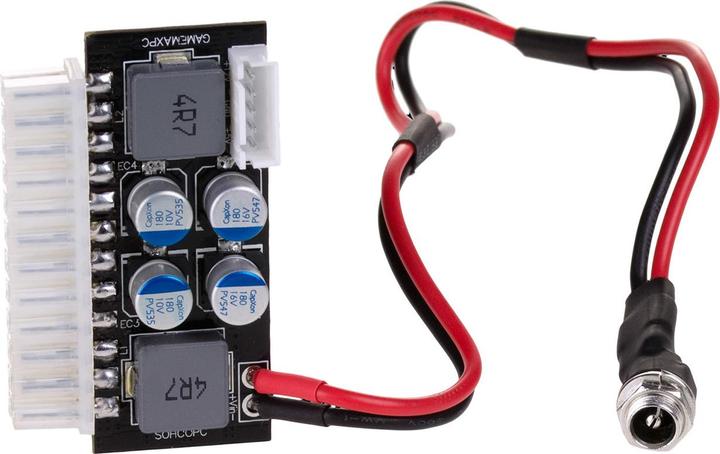 Actual product image Akyga ModuÅ' zasilania 24-pin ATX PICO DC/ATX PSU (AK-CA-38) (120 W)