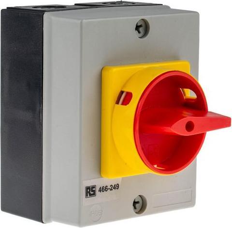 Image du produit RS PRO Interrupteur-sectionneur plastique 20A 4 pôles