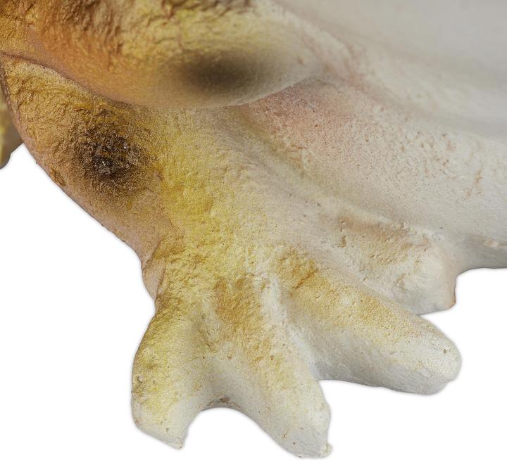 Actual product image Relaxdays Cast Stone Frog Garden Statue