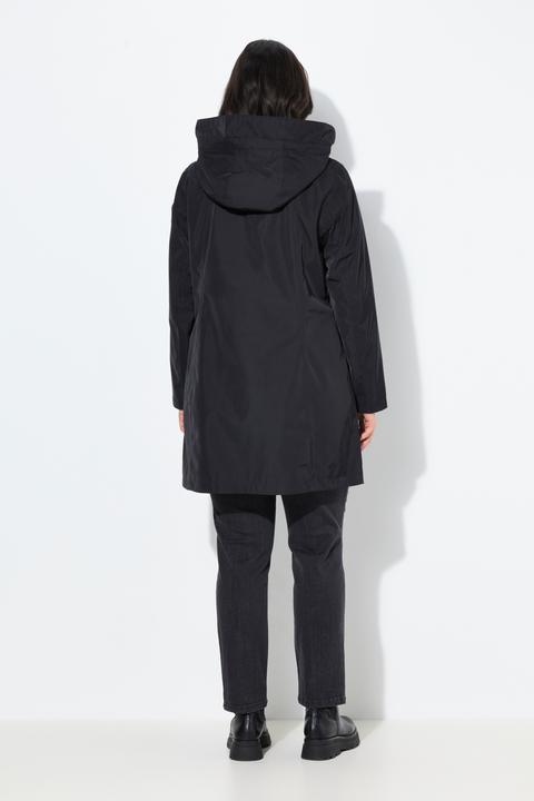 Produktbild Ulla Popken HYPRAR Funktionsjacke, wasserdicht, Kapuze (58)