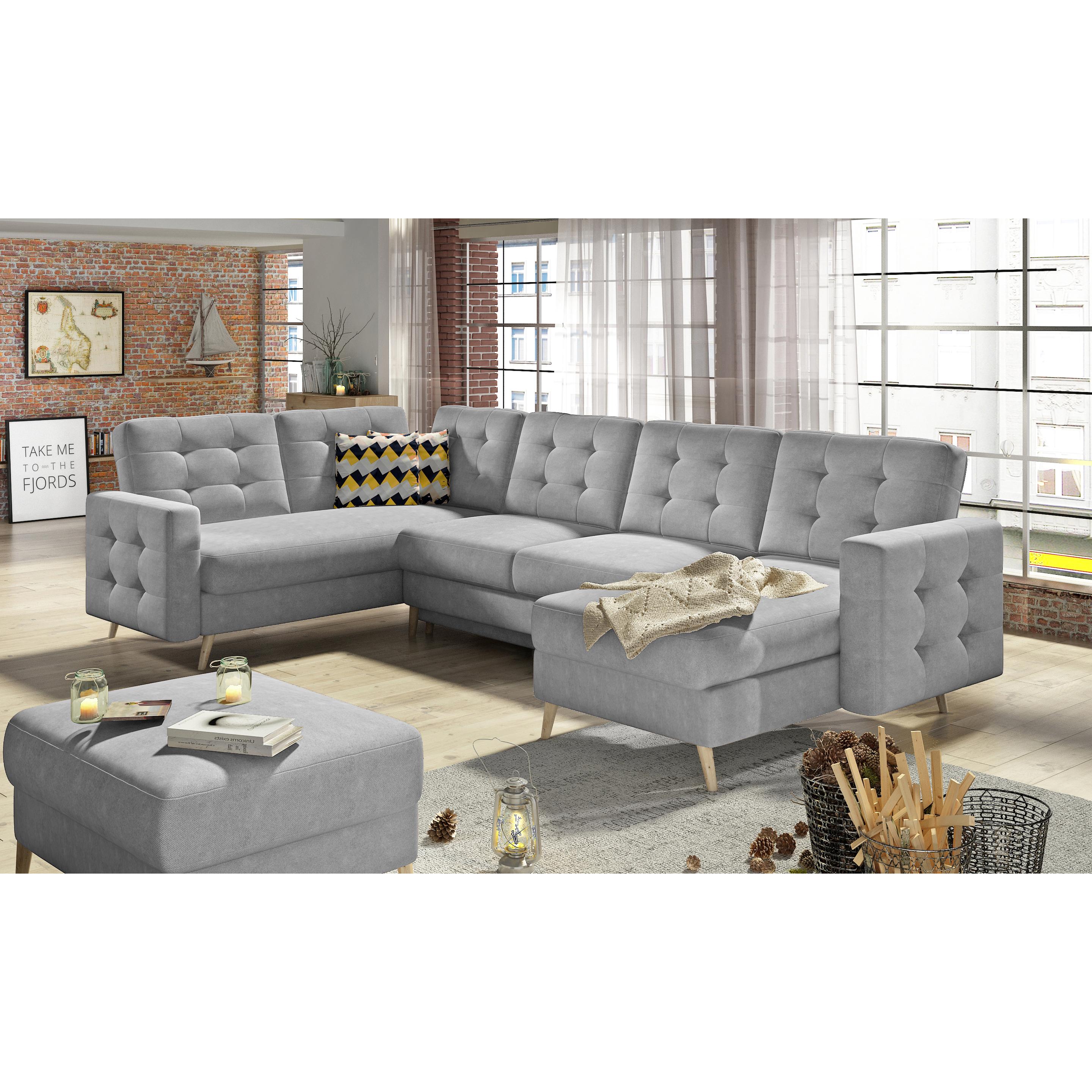 Thumbnail - ELTAP, Sofa, Asgard U (5-Sitzer, Bettsofa, Wohnlandschaft)