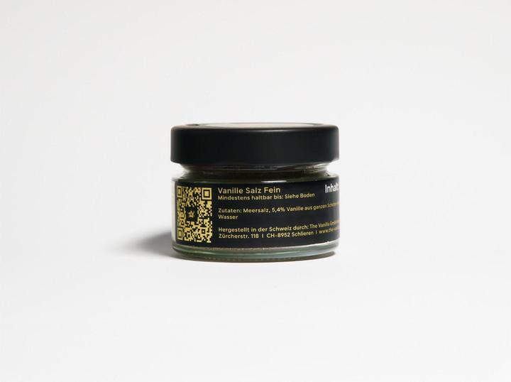 Actual product image The Vanilla Vanille Salz Fein 100g (100 g)
