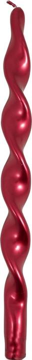 Greengate Candela attorcigliata rosso scuro grande 36cm 2pz. (1 pz.)