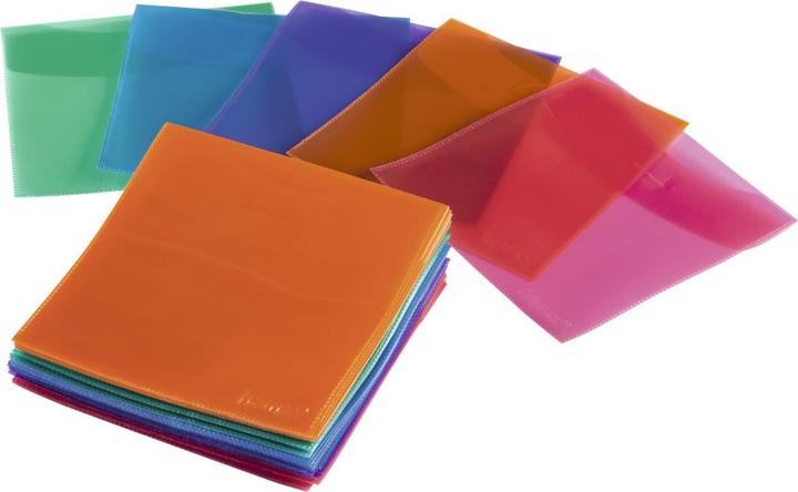 Productafbeelding Hama 1x50 CD-ROM/DVD-ROM beschermhoesjes gekleurd