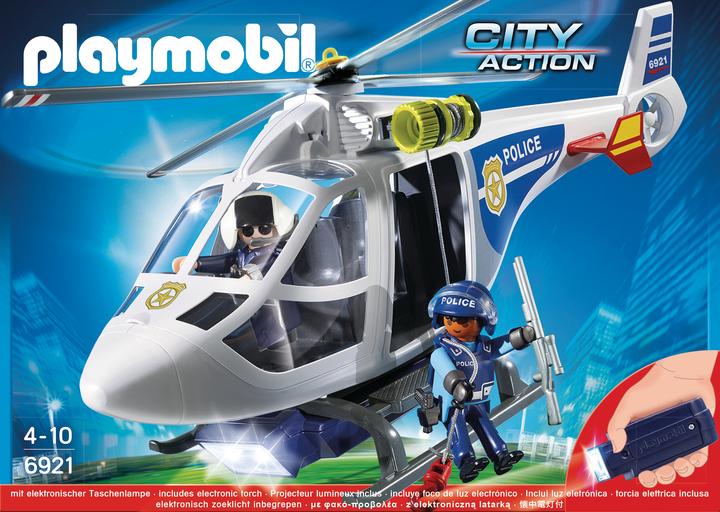 Actual product image Playmobil Police Helicopter (6921)
