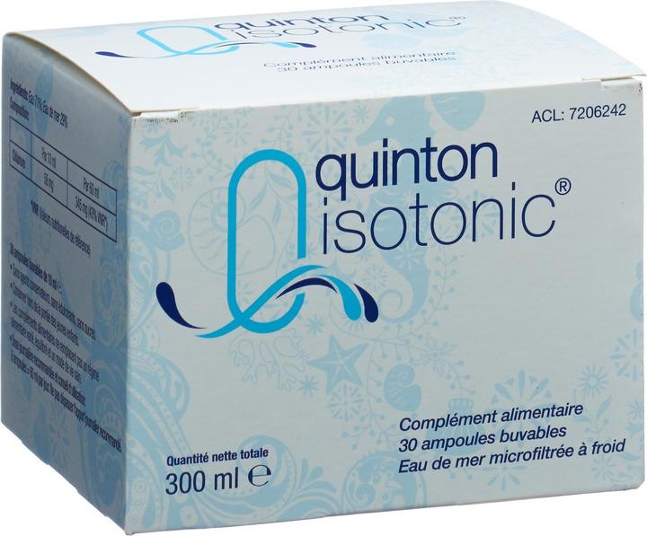 Quinton Isotonic 9g/l Drinkamp (30 Piece, Ampoule, 522 g)