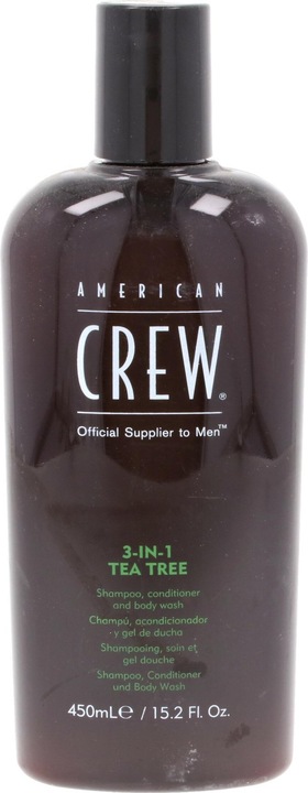 American Crew Crew Classic 3In1 Tea Tree (450 ml, Flüssiges Shampoo)